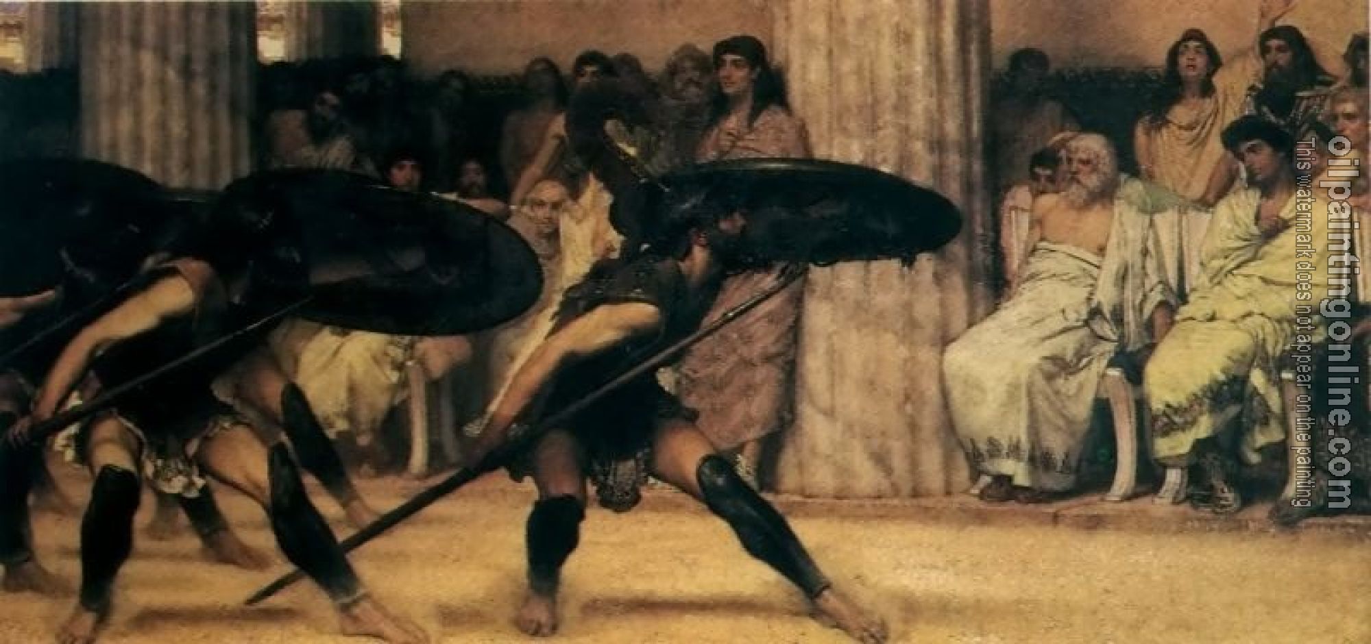 Alma-Tadema, Sir Lawrence - A Pyhhric Dance